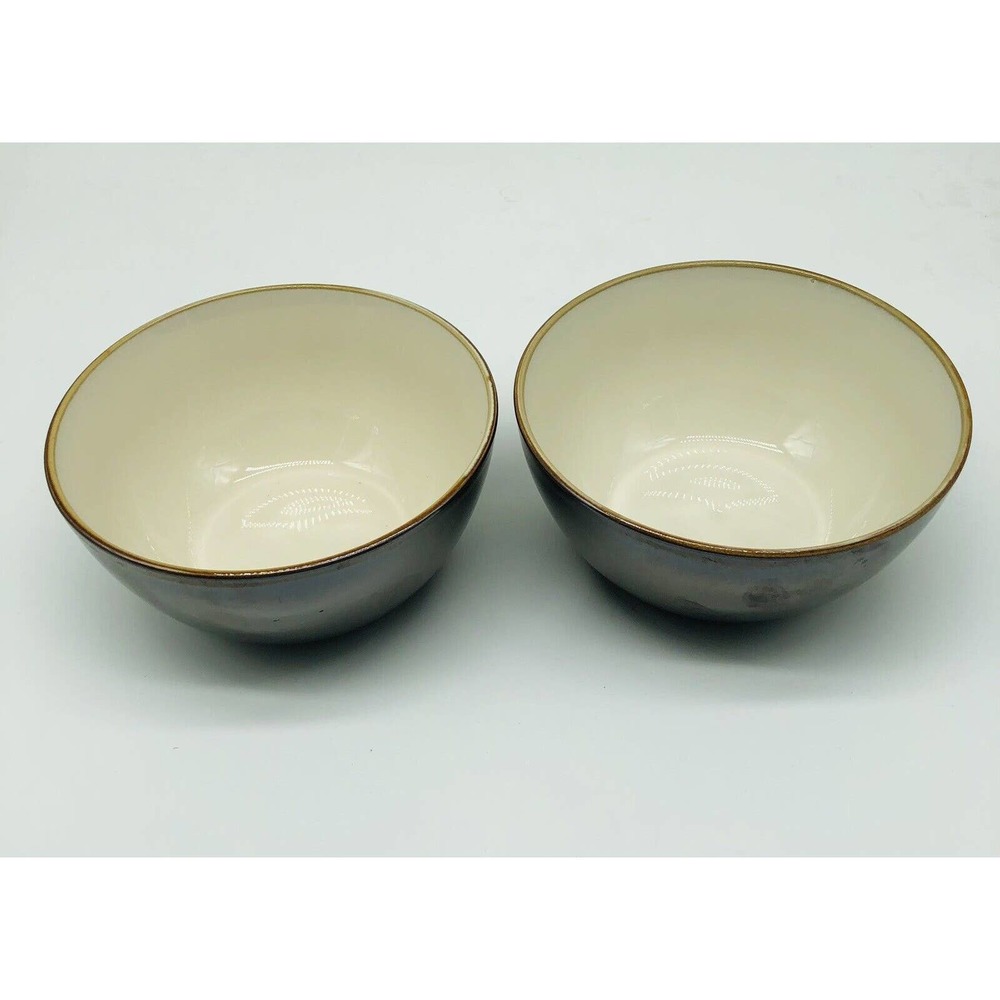 SOLD OUT PIER 1 IMPORTS Bowls RION METALLIC BROWN COPPER -SET OF 2- CEREAL SOUP